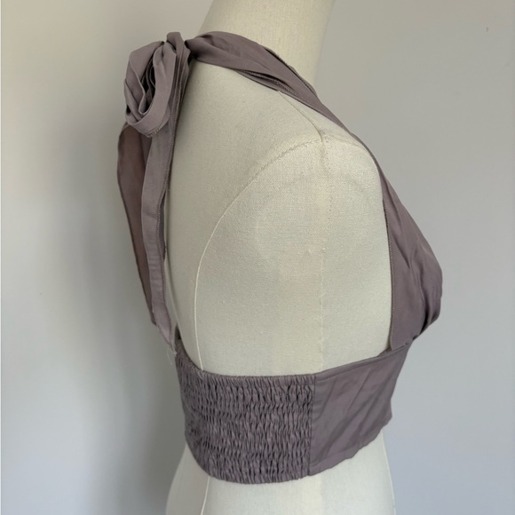 SHEIN Mauve Halter Top - Picture 2 of 5